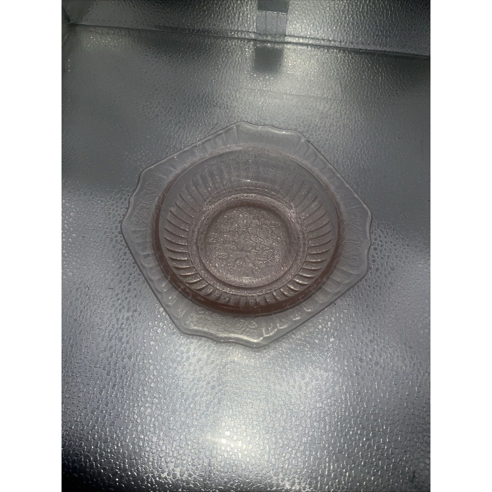 Anchor Hocking Mayfair Open Rose Pink 5 1/2" Bowl Depression Glass